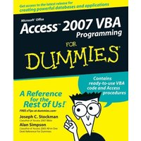 Access 2007 VBA Programming For Dummies