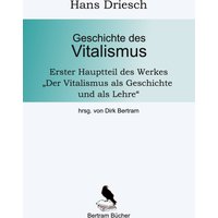 Geschichte des Vitalismus