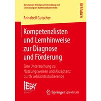 Kompetenzlisten und Lernhinweise zur Diagnose und Förderung