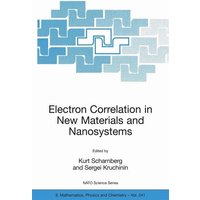 Electron Correlation in New Materials and Nanosystems