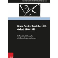 Bruno Cassirer Publishers Ltd. Oxford 1940–1990