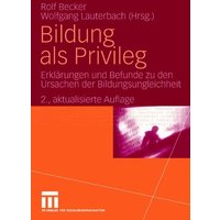Bildung als Privileg