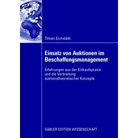 Einsatz von Auktionen im Beschaffungsmanagement