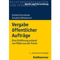 Vergabe öffentlicher Aufträge