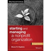 Starting and Managing a Nonprofit Organization