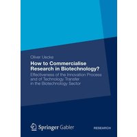 How to Commercialise Research in Biotechnology?