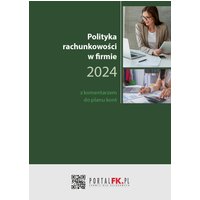 Polityka Rachunkowości w firmie 2024 z komentarzem do planu kont