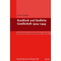 Rundfunk und ländliche Gesellschaft 1924–1945