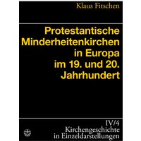 Protestantische Minderheitenkirchen in Europa im 19. und 20. Jahrhundert
