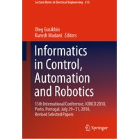 Informatics in Control, Automation and Robotics