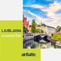 Air Baltic 31% Rabatt sichern Oulu nach Ljubljana reisen