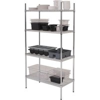 GenWare 4 Tier Wire Racking 91 x 45 x 183cm