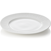 Maya Shiro Porcelain Plate Set 30 cm White Pack of 2