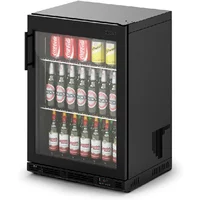 IMC Ventus V60 Single Glass Door Bottle Cooler Black