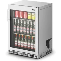 IMC Ventus V60 Bottle Cooler Glass Door Stainless Steel Frame