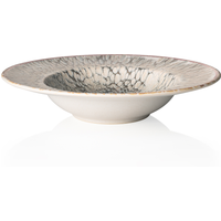 Rockzzero Coupe Iris Stoneware Pasta Plate Set Dia 27 cm Pack of 4