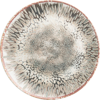 Rockzzero Coupe Iris Stoneware Plate Set Dia 32.5 cm Pack of 4