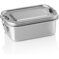 Was Germany Lunchbox Chrome Nickel Steel 16.5 x 12 x 6.5 cm
