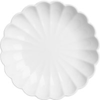 Olympia Bloom Scalloped Bowls White 230mm (6 Pack)