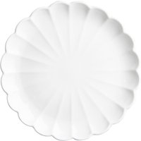 Olympia Bloom Scalloped Plates White 276mm (4 Pack)