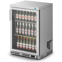 F76/150 - IMC Ventus V60 Bottle Cooler Glass Door Stainless Steel Frame