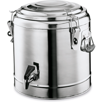 Logistics Insulated Beverage Dispenser 20 Ltr Chrome Nickel Steel