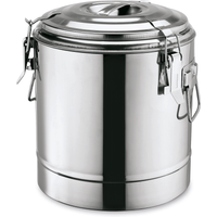 Essentials Insulated Food Transport Container 35 Ltr Chrome Nickel Steel