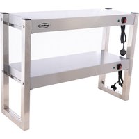 Combisteel Two-Level Halogen Heated Overshelf - 1.2 kW