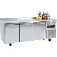 Infrio Professional 3 Door GN 1/1 Refrigeratred Table 3 Drawers
