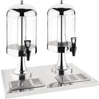 Olympia Double Juice Dispenser with Drip Tray