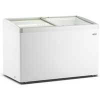 Combisteel Lotte-396 Glass-Lid Chest Freezer - 396 L