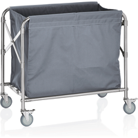 Was Germany Laundry Trolley Stainless Steel 80x50x85 cm