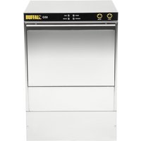 Buffalo Undercounter Glasswasher with Drain Pump 500x500mm Baskets