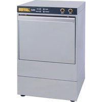 Buffalo Undercounter Glasswasher with Drain Pump 400x400mm Baskets