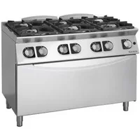 Giorik ECG760H - 6 Burner Gas Range With Maxi Oven