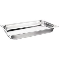 Nisbets Essentials Stainless Steel 1/1 Gastronorm 65mm (Pack 3)
