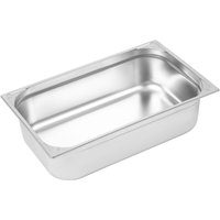 Vogue Heavy Duty Stainless Steel 1/1 Gastronorm Tray 150mm