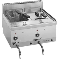 Giorik Snack 60 LFG6720 8+8 Ltr Slimline Twin Tank Gas FryerTEST1