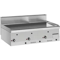 Giorik Snack 60 LGG6970X Slimline Gas Griddle - Smooth Plate