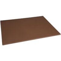 Hygiplas Low Density Brown Chopping Board Large 600x450x10mm