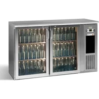 Gamko E3/22GMUCS84 2 x Glass Door Under Counter Bottle Cooler 364 Litres