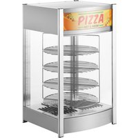 Buffalo 4 Tier Heated Pizza Display Merchandiser