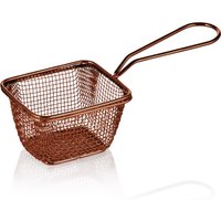 Was Germany Serving and Deep-Frying Basket Copper 22 x 12.5 x 4 cm
