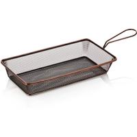 Was Germany Serving and Deep-Frying Basket Copper 22 x 12.5 x 4 cm