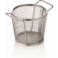 Was Germany Serving and Deep-Frying Basket Chrome Nickel Steel