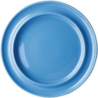Olympia Heritage Raised Rim Plates Blue 253mm (Pack of 4)