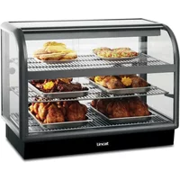 C6H/100B - Lincat Seal 650 Series Counter-top Curved Front Heated Merchandiser