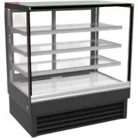 Infrio LEO Tiered Squared Glass Refrigerated Display 1200MM