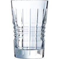 Arcoroc Old Square Hi Ball Glasses 360ml (12 Pack)