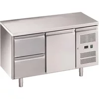 Chefsrange RC2H2D 2 Door Fridge Counter With Castors + 1 Bank Of 2 Drawers